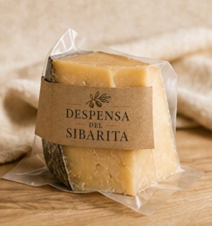 Cuña de queso de oveja curado